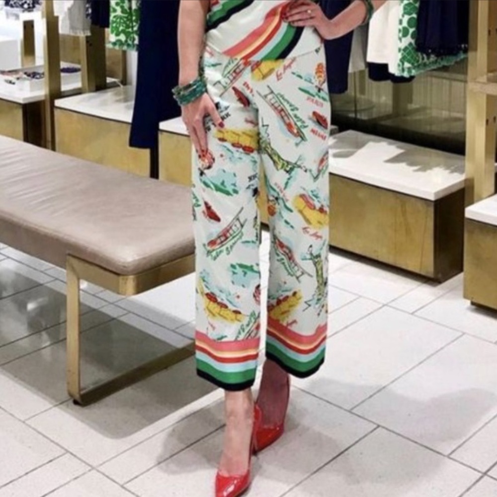 Trina Turk Statue Pant Small - Picture 3 of 12